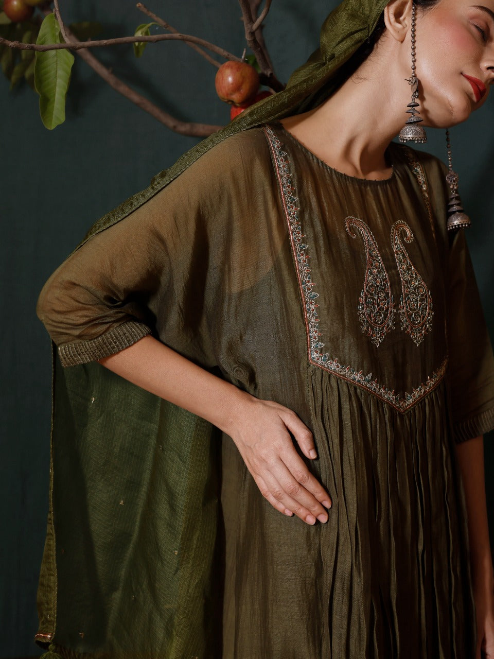 Gauhar Outfit (Green)