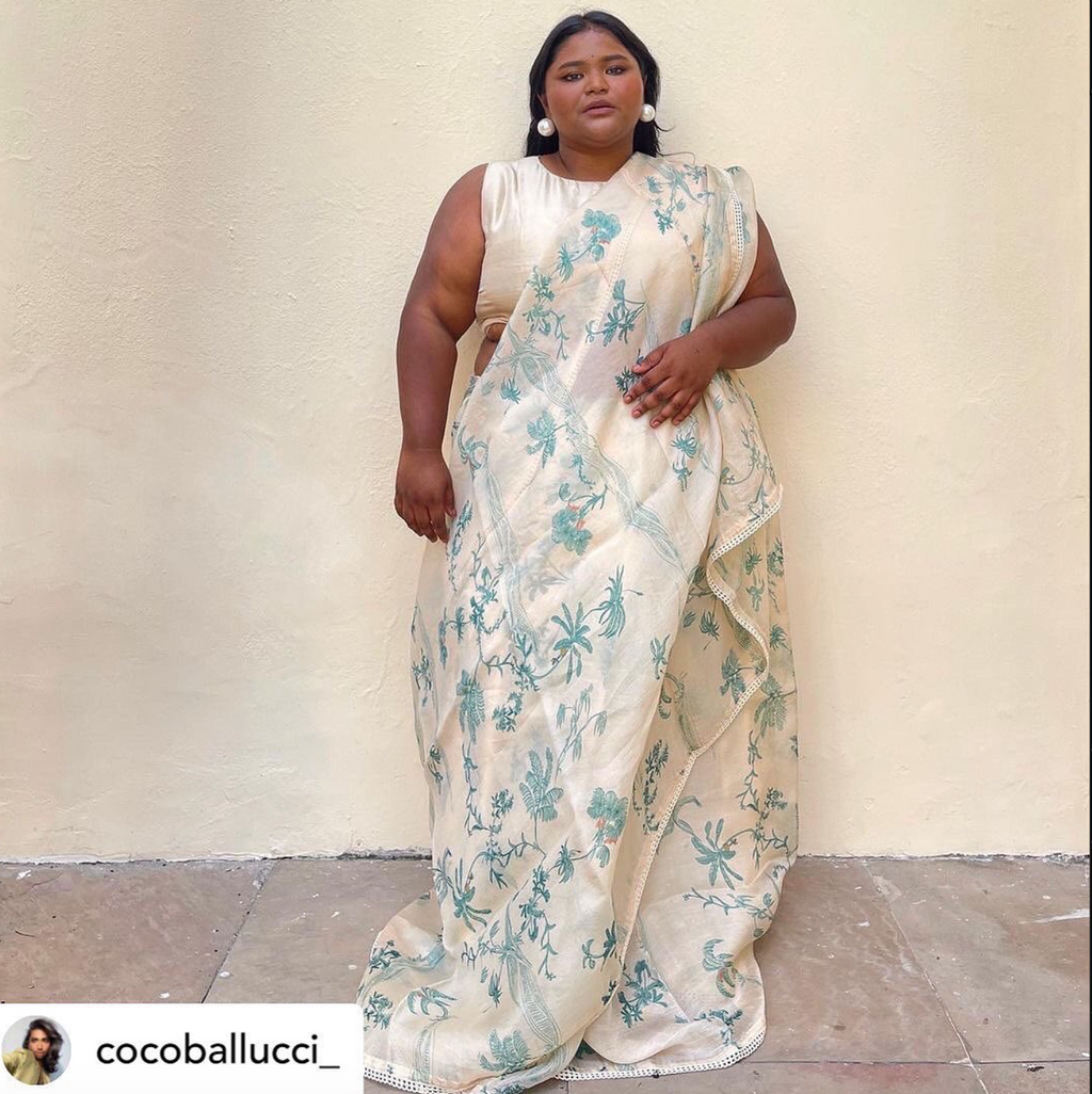 Beach Please Saree
