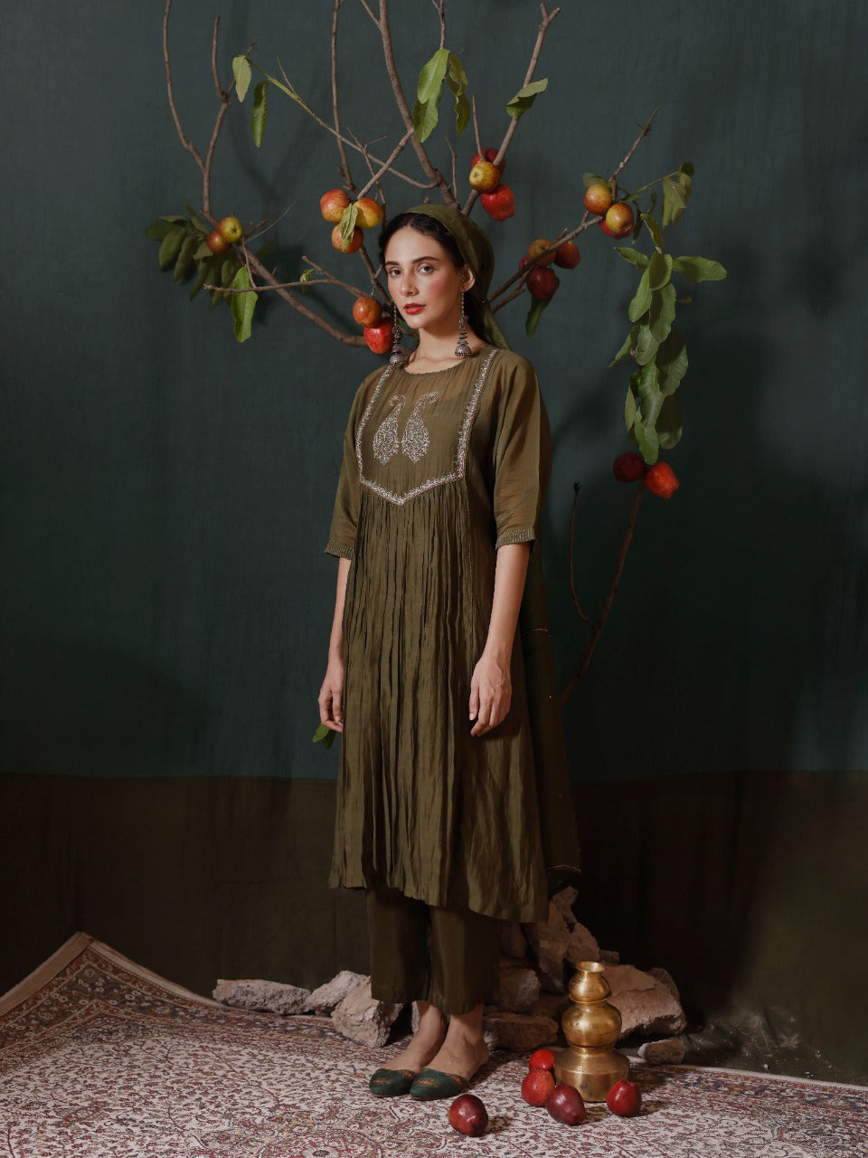 Gauhar Outfit (Green)