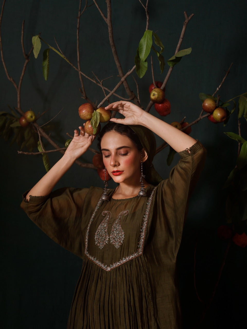 Gauhar Outfit (Green)