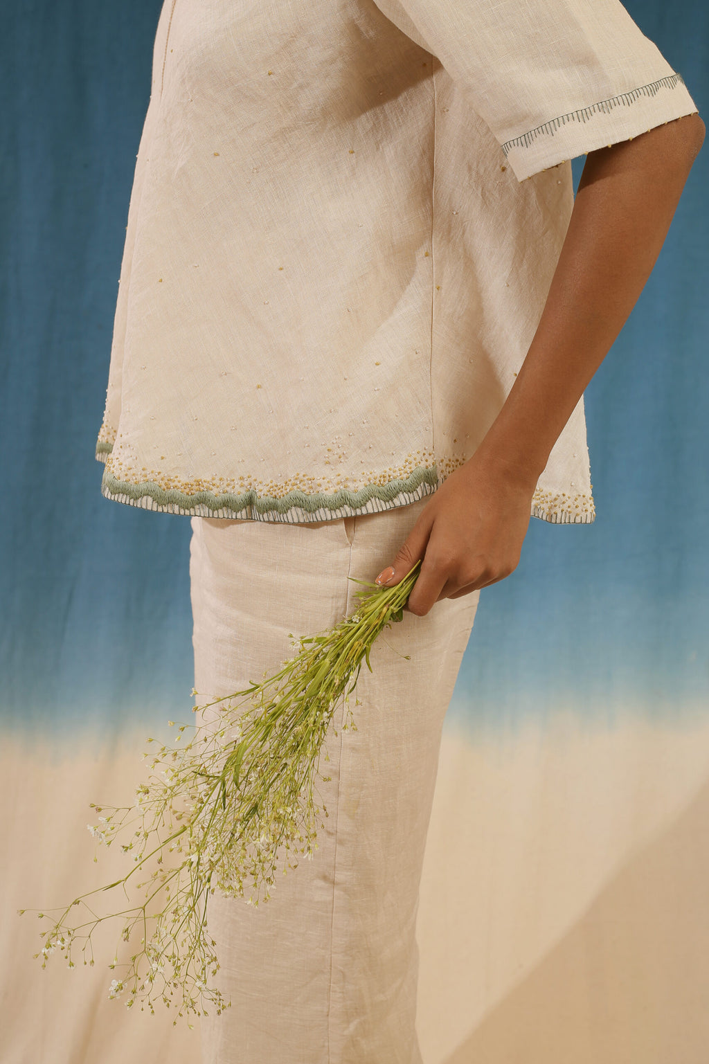 White Summer Co-ord Set