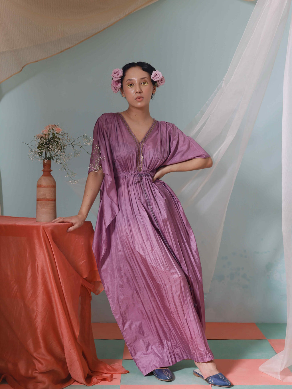 Lilas Kaftan Dress