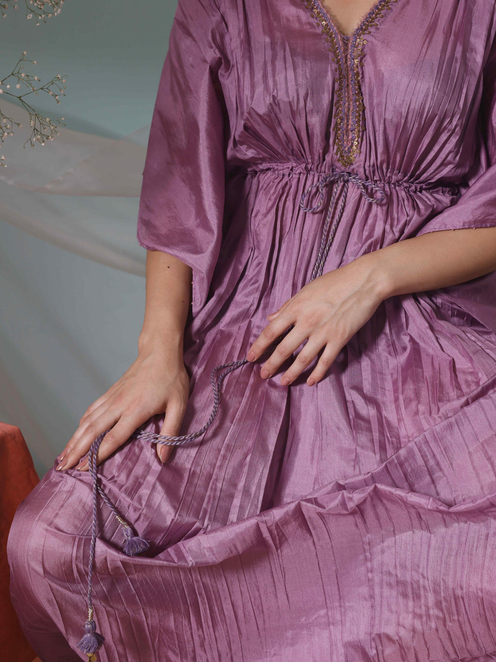 Lilas Kaftan Dress
