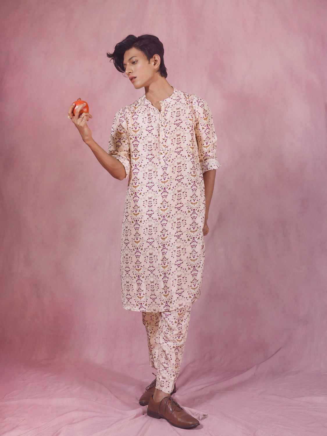 Fly swirl unisex kurta set