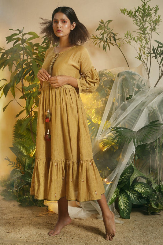 Multi-Tiered Bohemian Dress