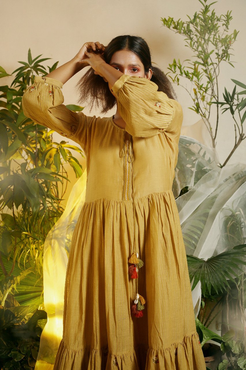 Multi-Tiered Bohemian Dress