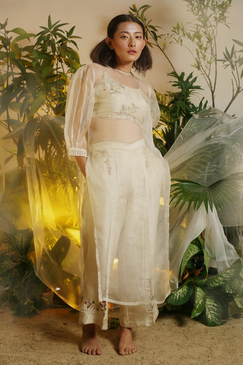 Floral Bandeau Co-ord Set
