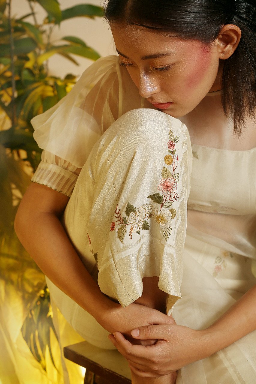 Floral Bandeau Co-ord Set